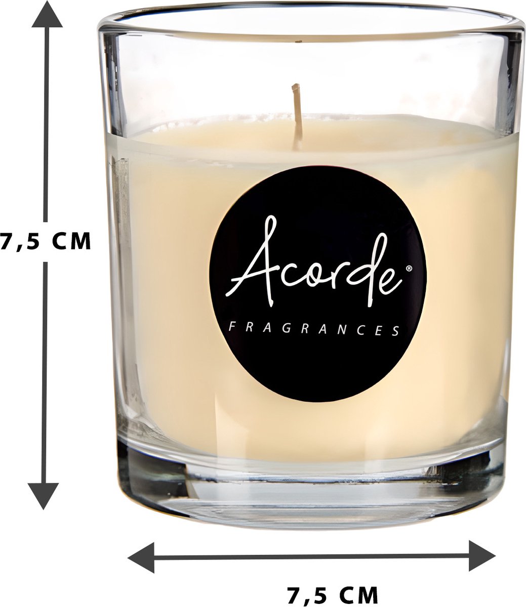 Acorde - Vanilla Scented Candle - 30 burn hours