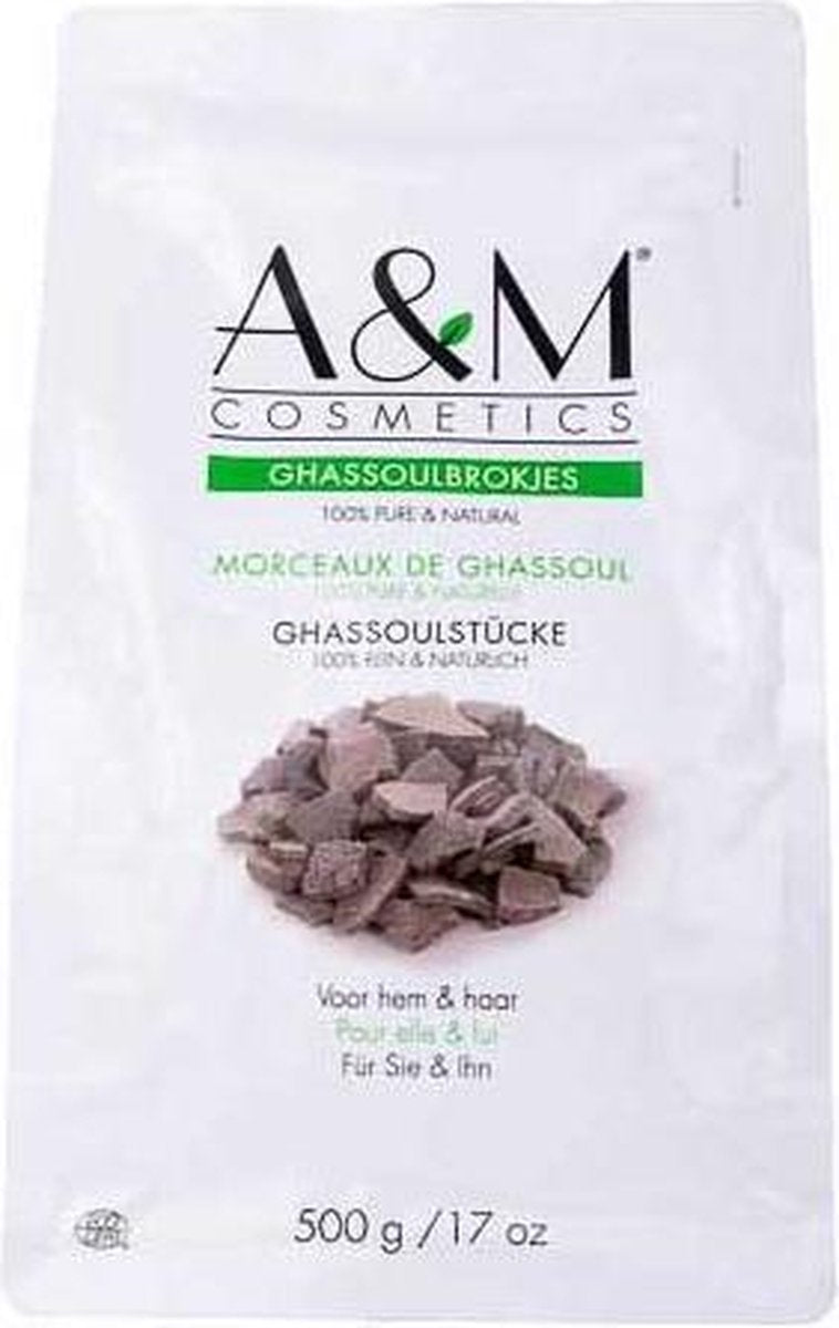 Marokkanische Ghassoul - Rhassoul-Stücke - 500 Gramm
