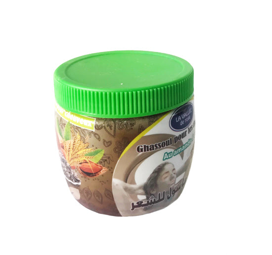 Ghassoul pour les cheveux à l'amande et à l'argan