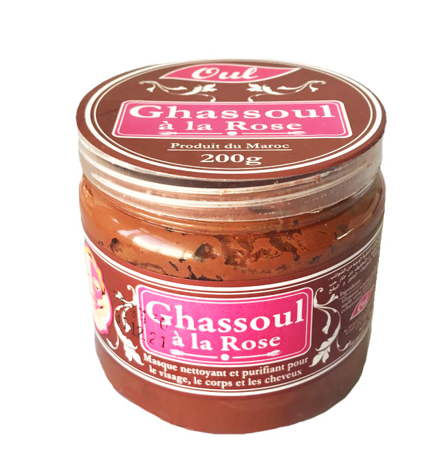 Moroccan rose Ghassoul