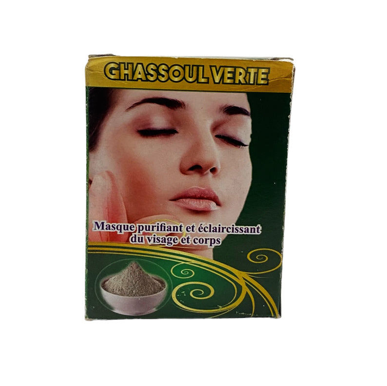 Moroccan Ghassoul green clay powder