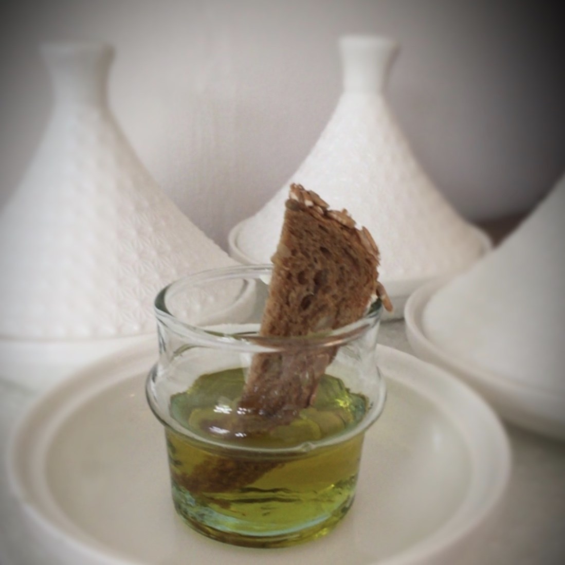 Glass/candle holder 5 cm