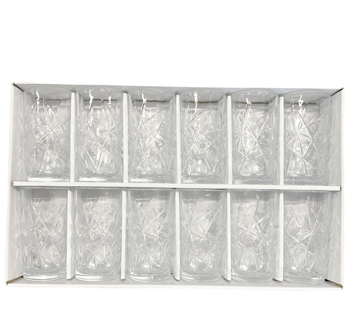 Longdrinkgläser – 37,5 cl – 12er-Set
