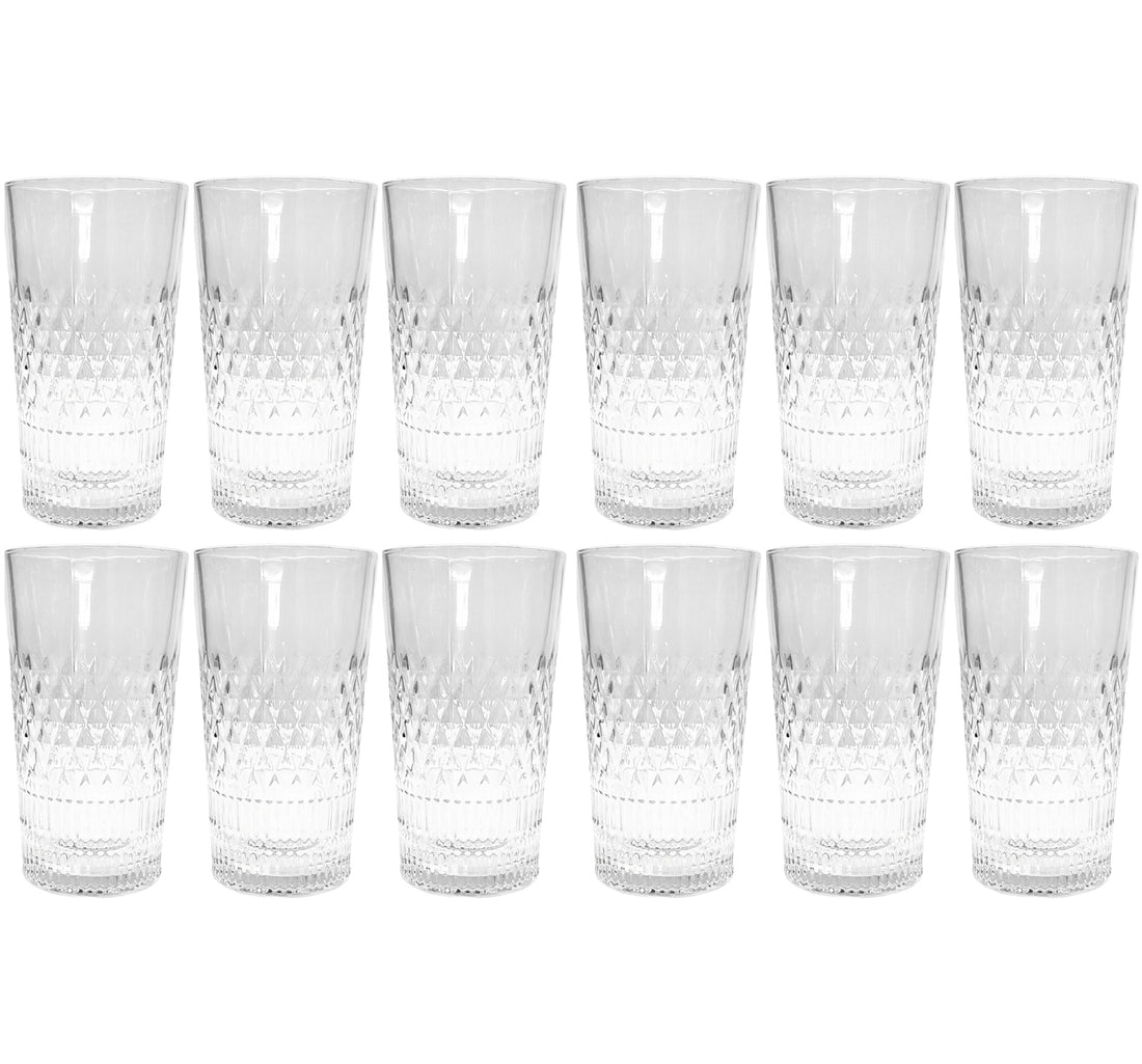 Highball glasses - 37.5 cl - set of 12 pieces