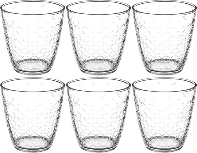 6er-Set Wasser-/Saftgläser Rome 250 ml aus Glas