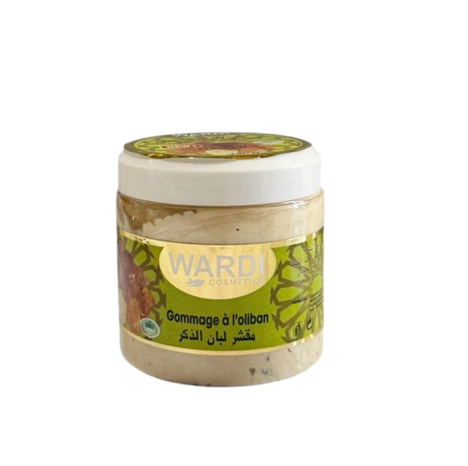 Natural Scrub with Olibanum (Frankincense resin)
