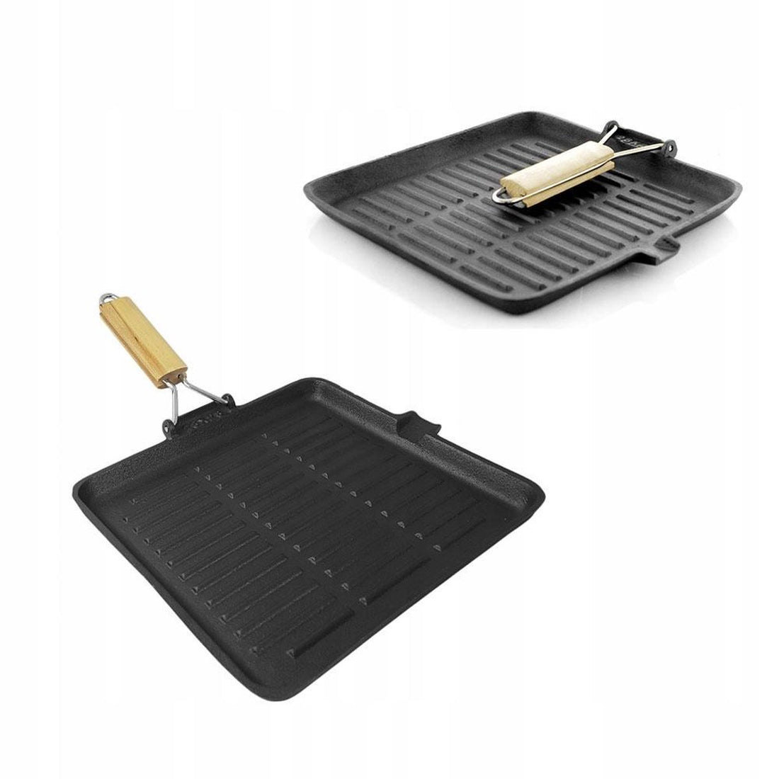 Cast iron grill pan