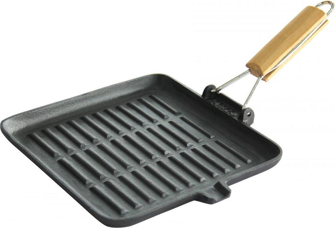 Cast iron grill pan