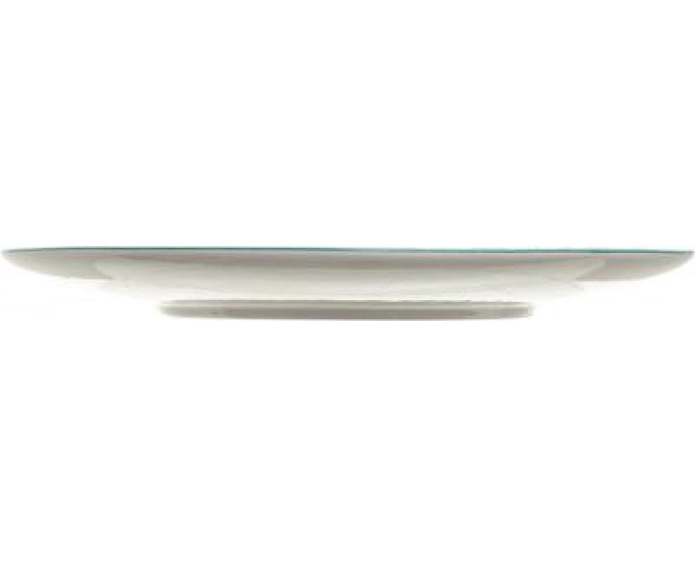 Green dinner plate 27.5cm