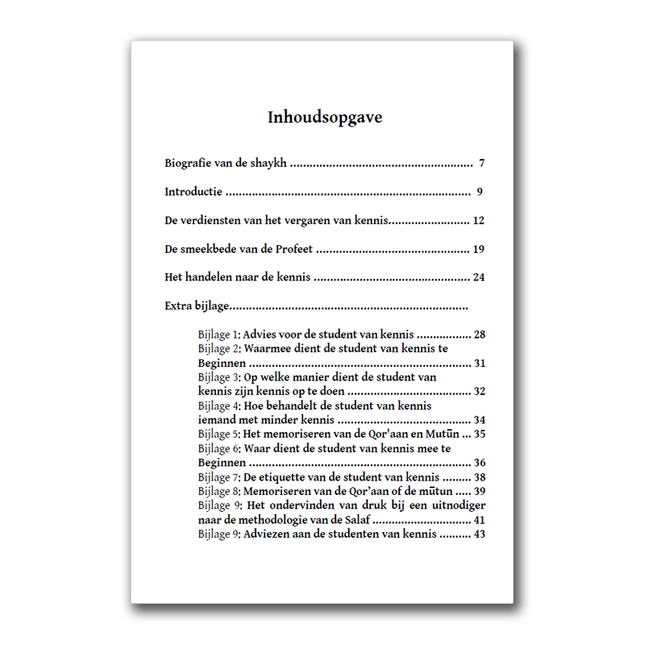 Gunsten van het vergaren van kennis en de etiquette van de studenten van kennis – foto 2
