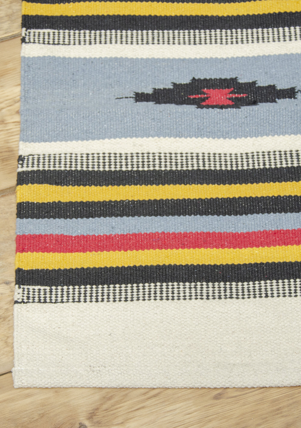 Handgewebter Kelim-Teppich 70 x 140 cm