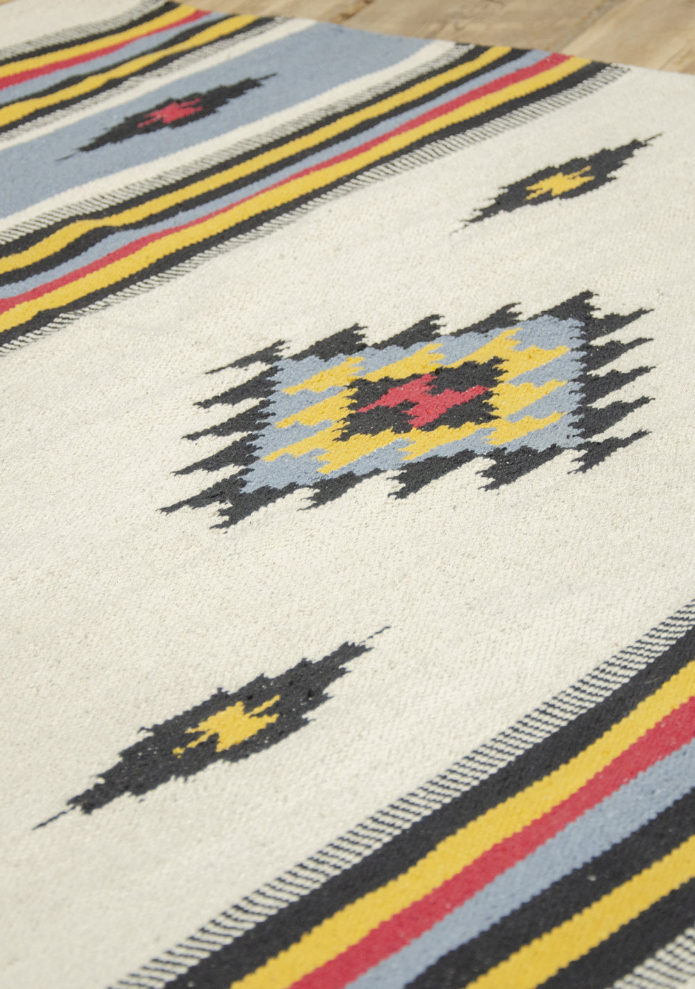 Handgewebter Kelim-Teppich 70 x 140 cm
