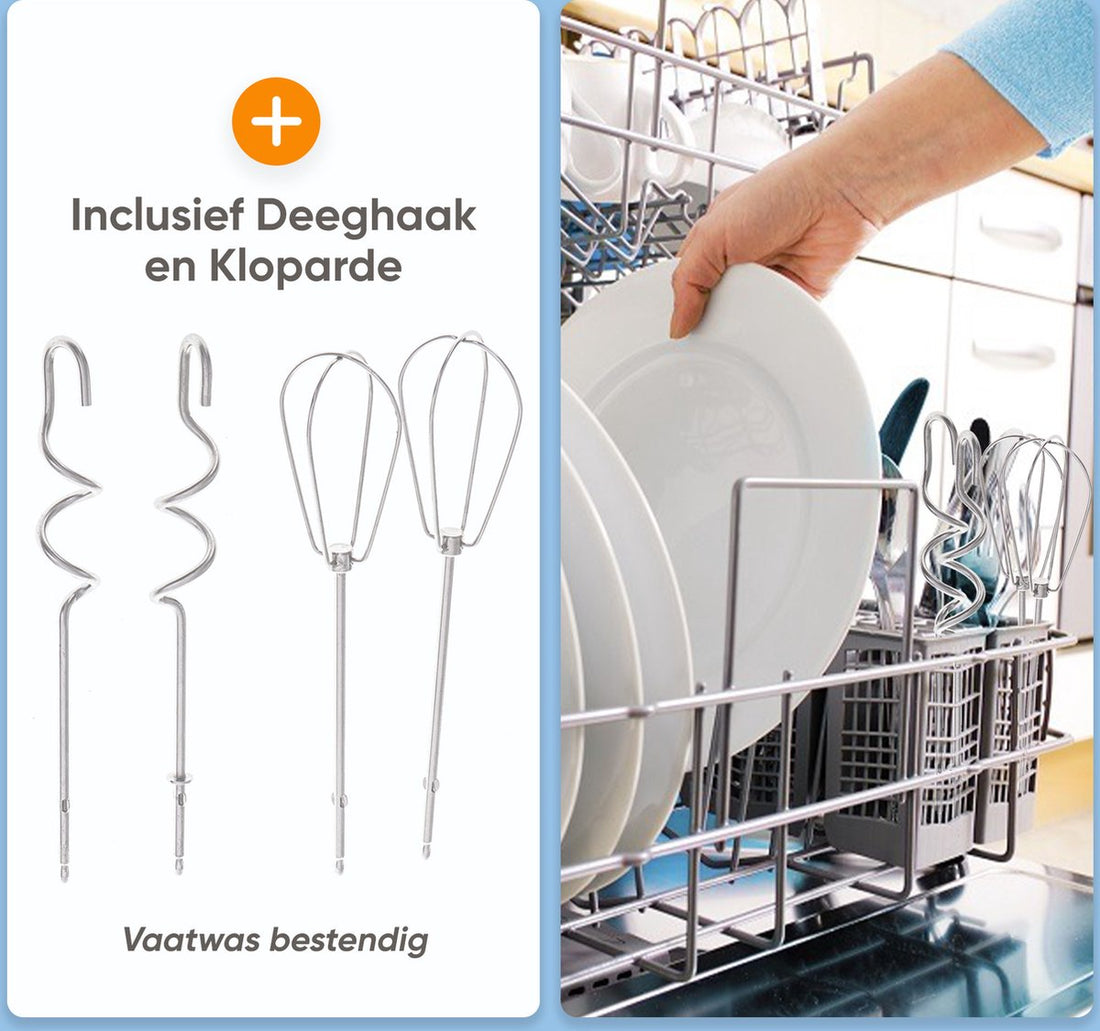 Mixer - Handmixer - 750W - Turbo-Funktion