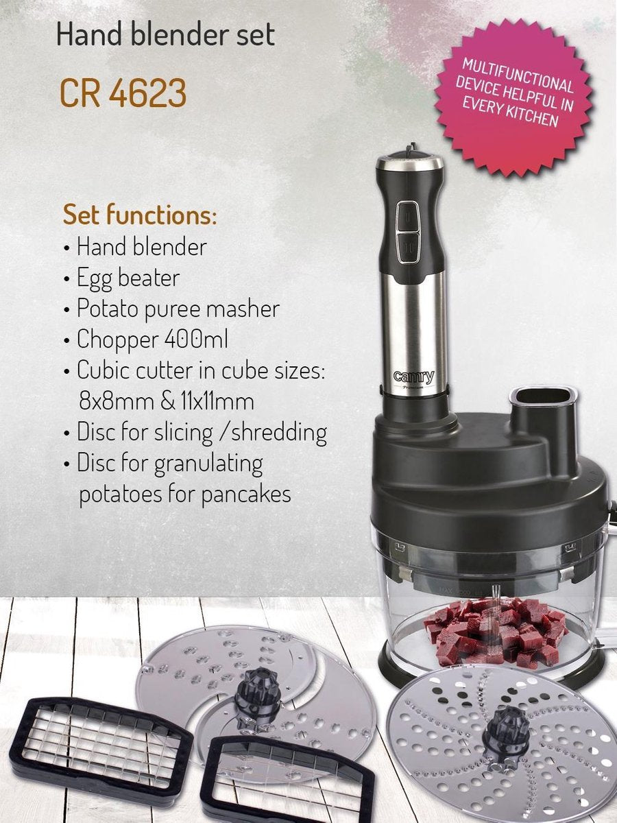 Handmixer-Set 1600W CR 4623 Camry