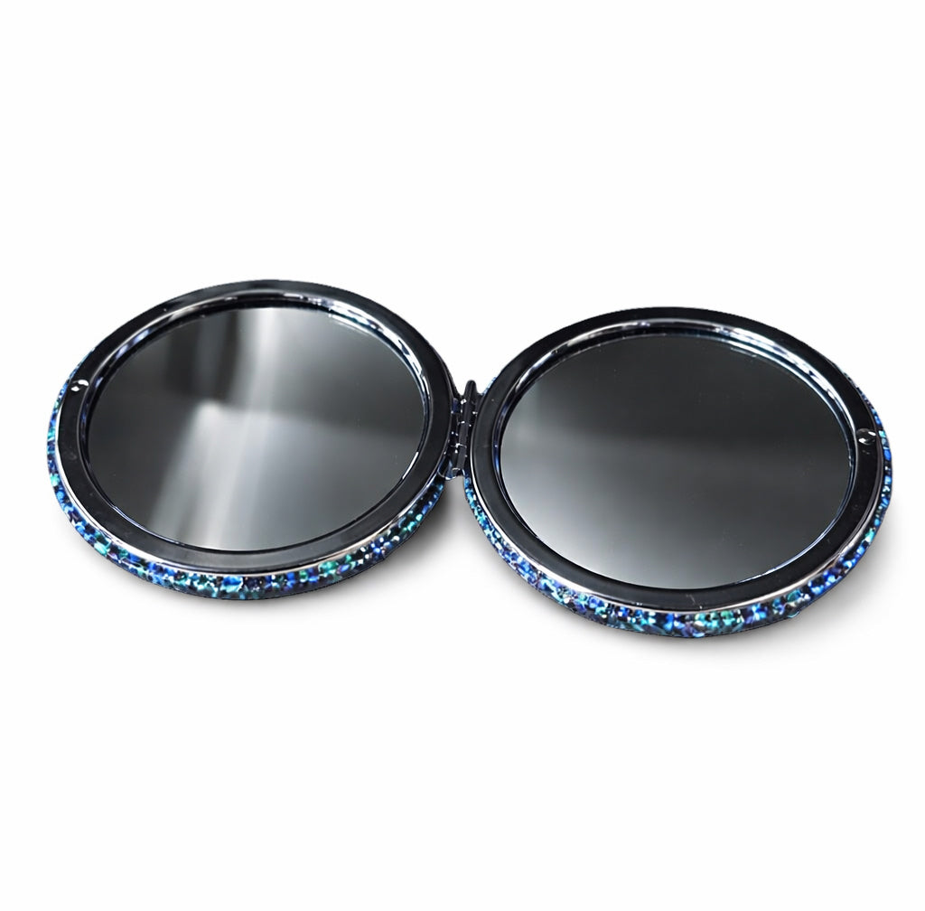 Hand mirror Ø 7.5 cm – Moroccan Design – Compact & Foldable
