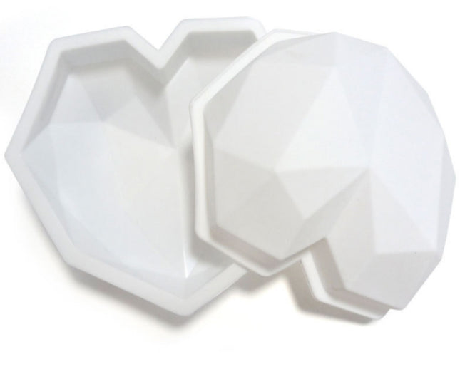 Silicone heart mold 3D baking pan