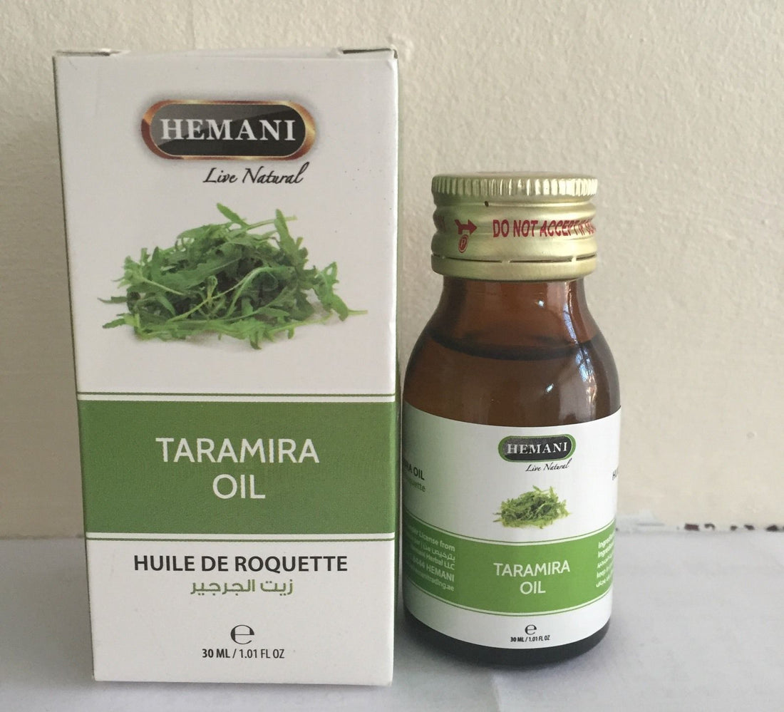 Taramira olie – rucola-olie, ook bekend als raketolie