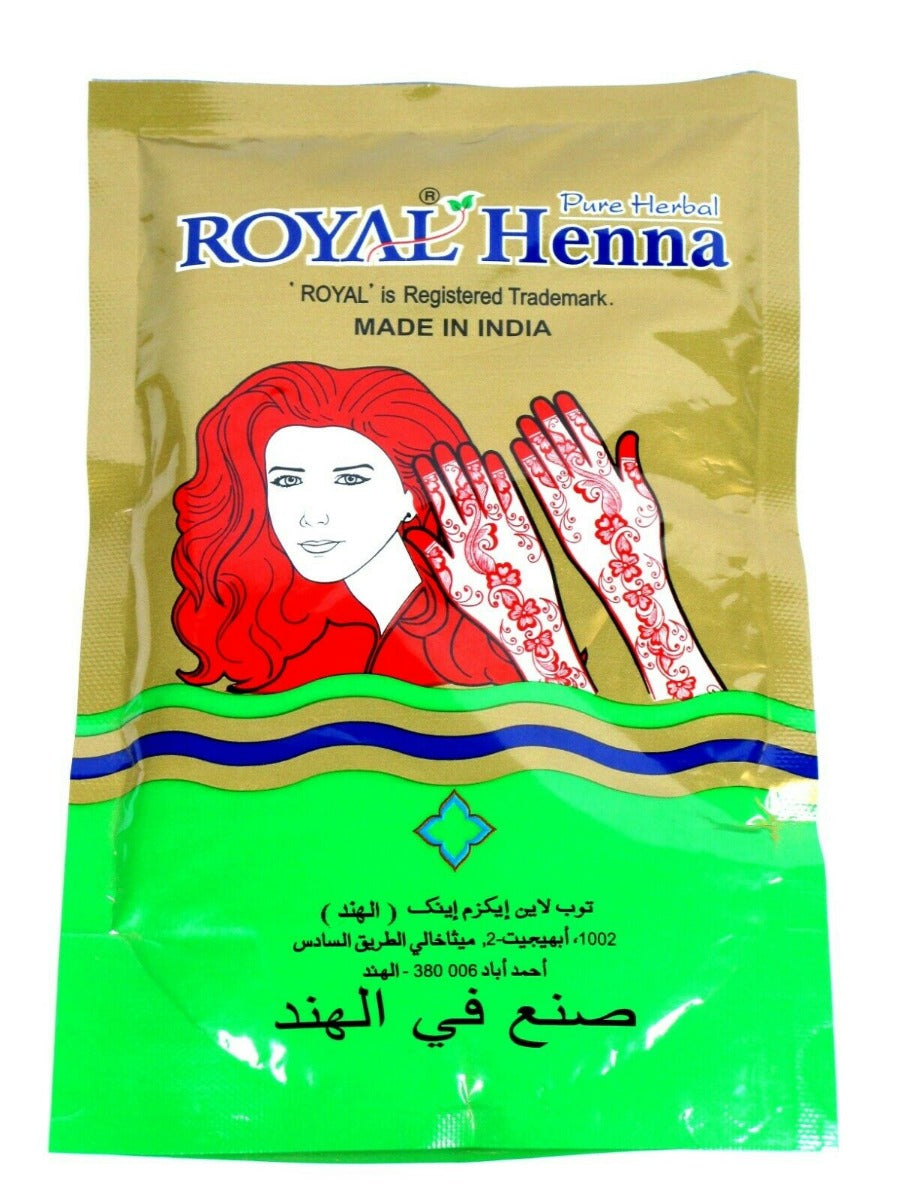 Royal Henna poeder 90 g – natuurlijk hennapoeder voor je haar
