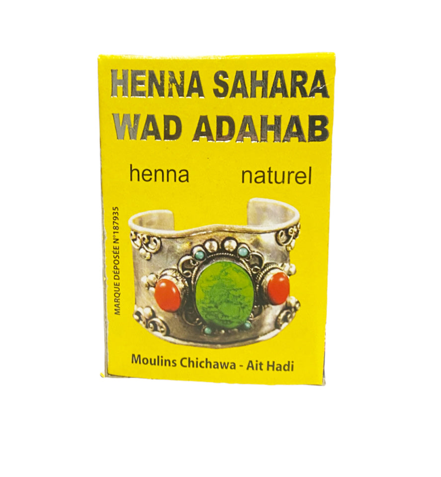 Natürliches Henna Sahara 100 Gramm