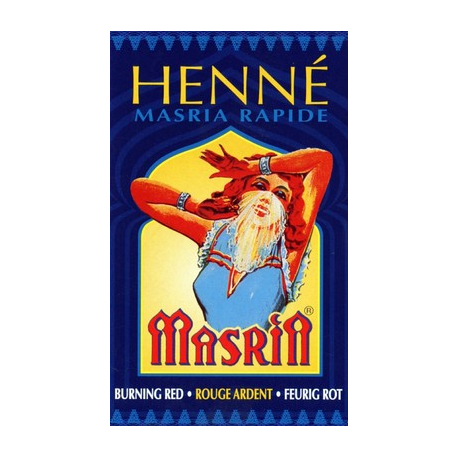 Henna Masria Rapide Rouge Ardent felrood