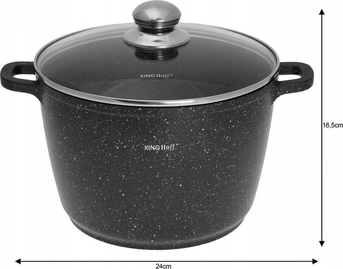 Faitout haut - avec bouton aroma - 24 cm - 6,2 litres