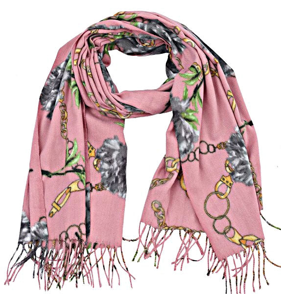 Fleurs d'écharpe douce