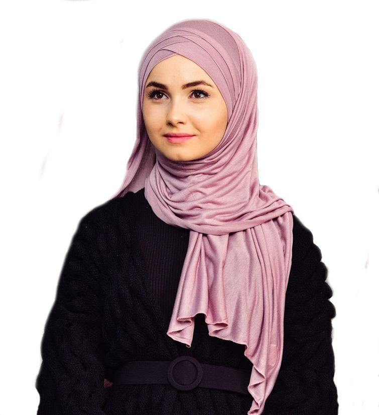 Hijab Criss Cross en jersey
