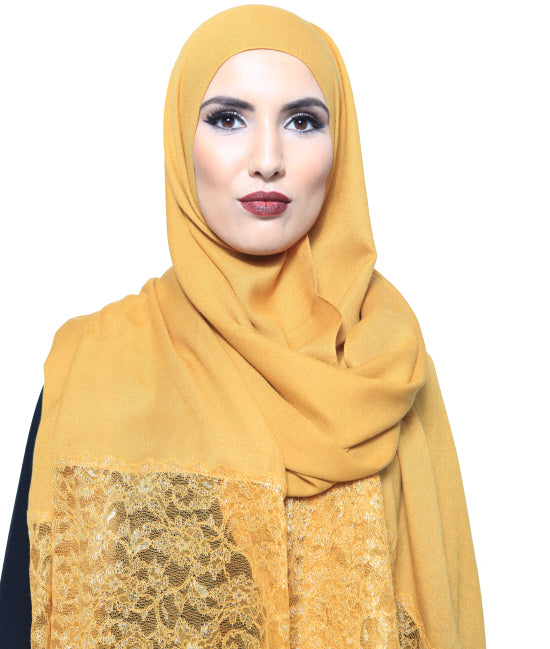 Châle Pashmina en dentelle