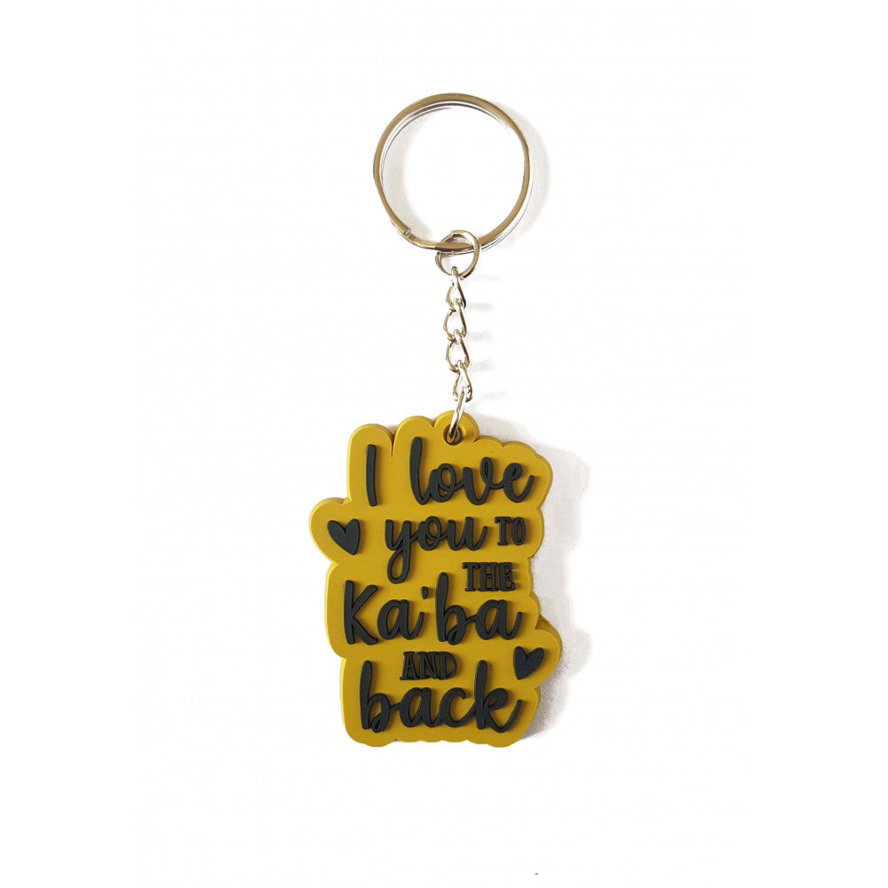 I love you to the ka'ba and back sleutelhanger