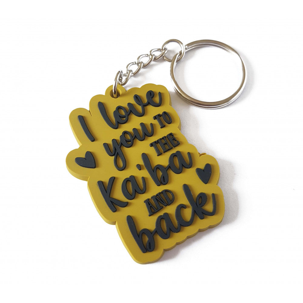 I love you to the ka'ba and back sleutelhanger