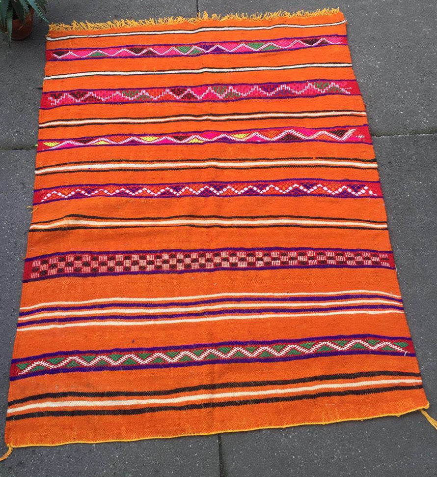 Hand-woven kilim rug 150 x 90 cm