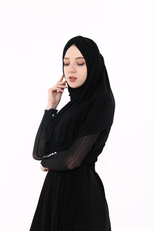 Jersey dreilagiger Hijab
