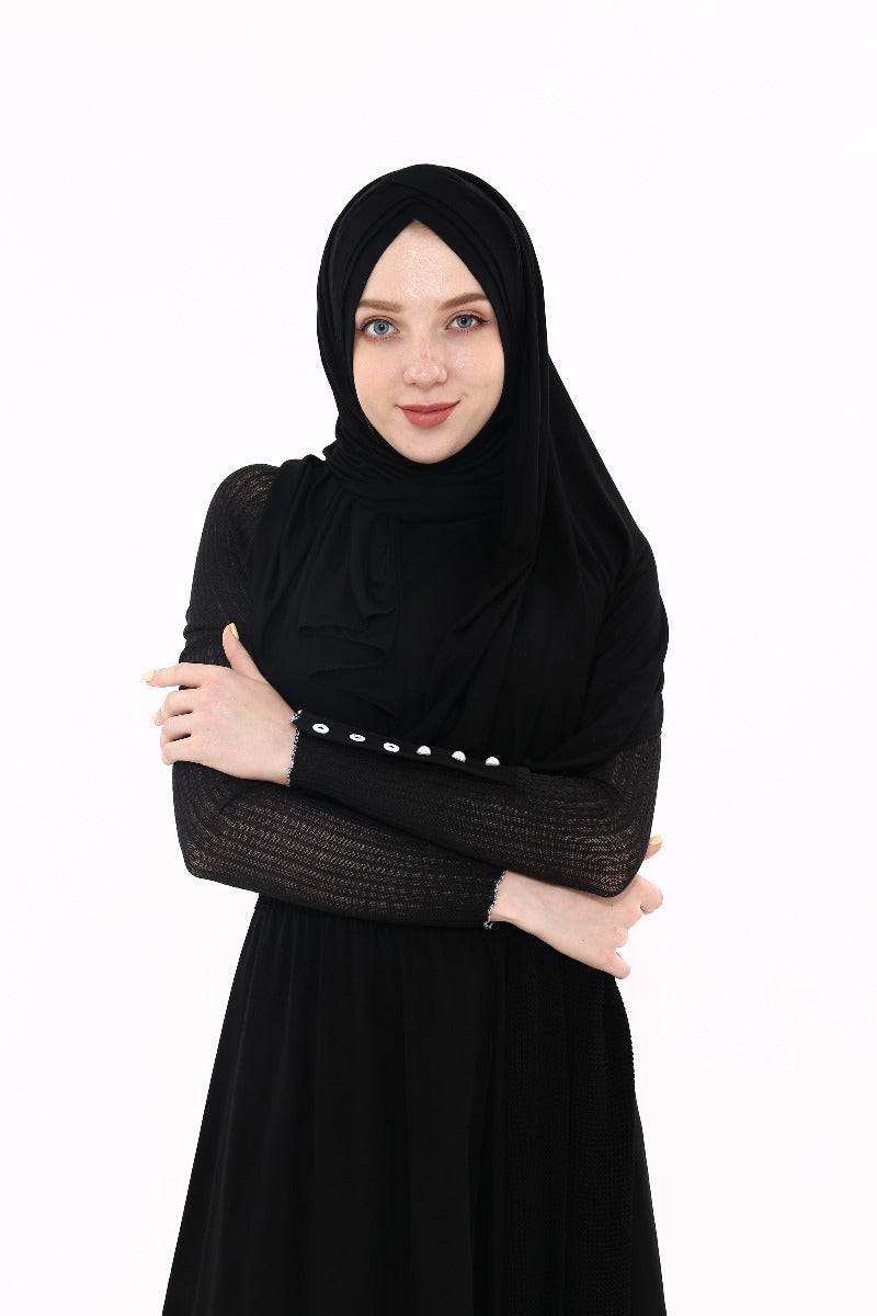 Jersey dreilagiger Hijab