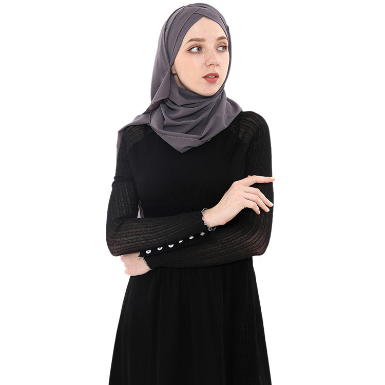 Zwillings-Chiffon-Hidschāb