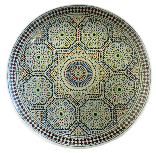 Mosaic Plate Large Ø 35 cm
