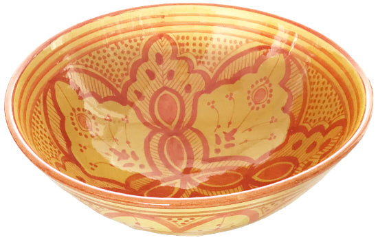 Handmade salad bowl