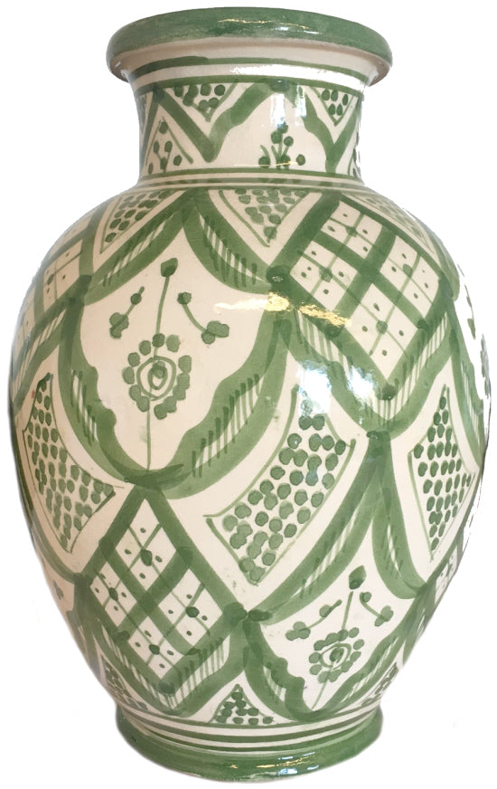 Marokkanische Vase hellgrün