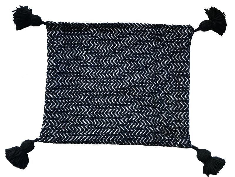 Pom pom cushion cover
