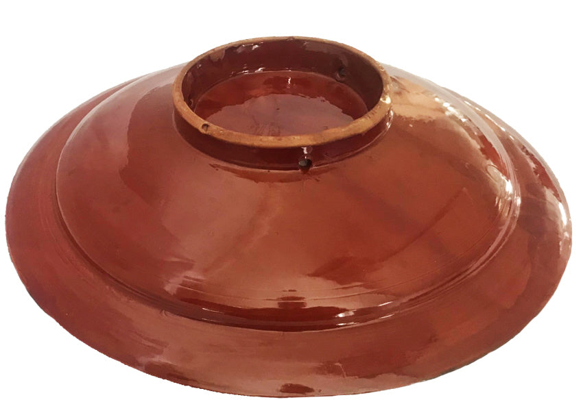 Moroccan pottery bowl black/white