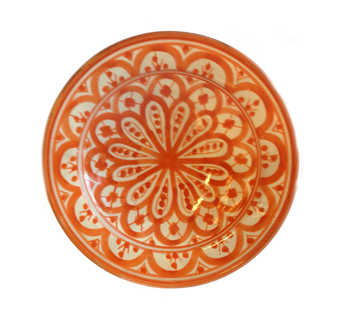 Small Orange Bowl/Plate