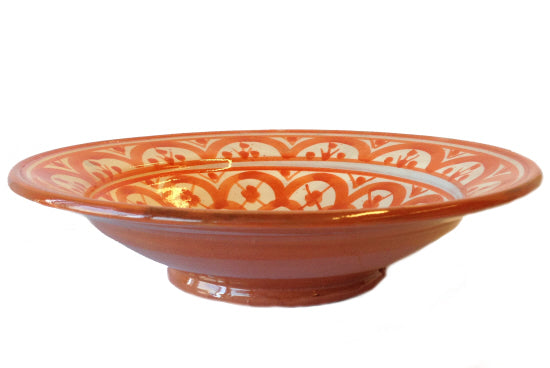Small Orange Bowl/Plate