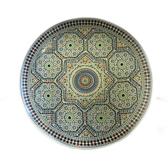 Mosaic Plate Ø 26 cm