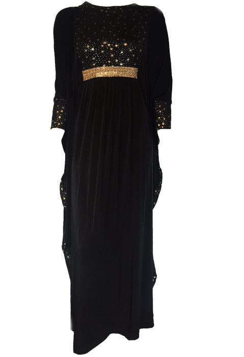 Abaya Faracha gold