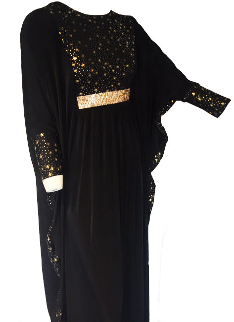 Abaya Faracha gold