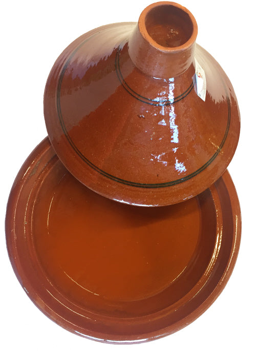 Marokkaanse familie tajine van aardewerk – handgemaakt, Ø 30 cm – foto 2