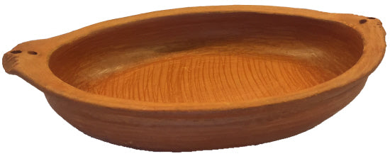Oval baking dish