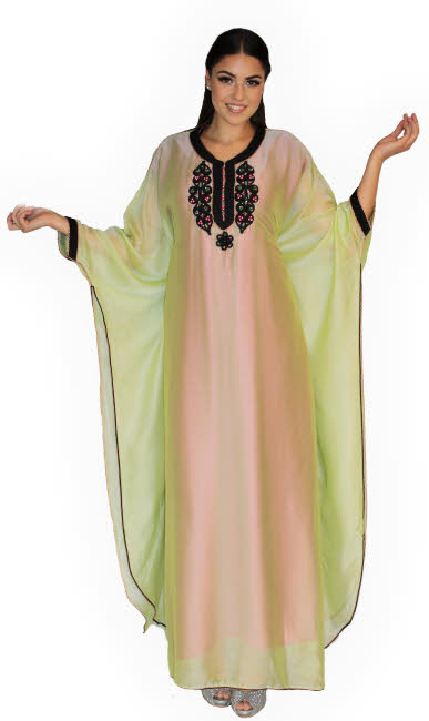 Abaya Faracha pistache