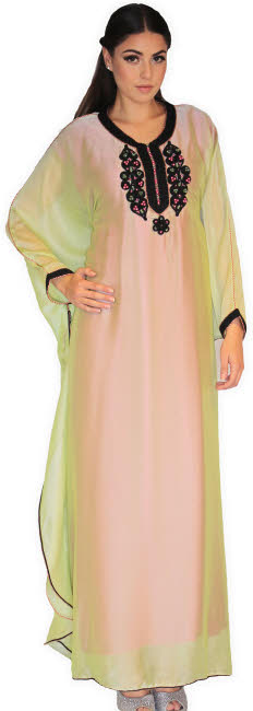 Abaya Faracha pistache
