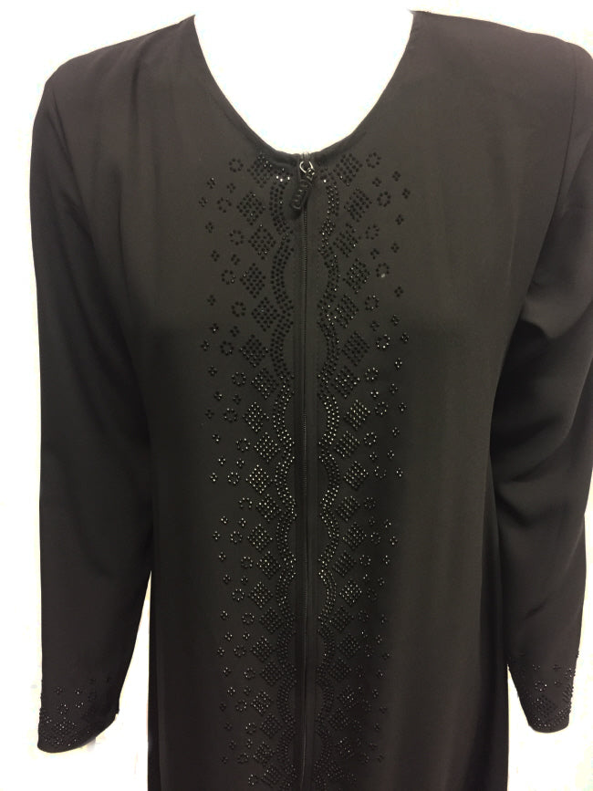 Front Open Abaya