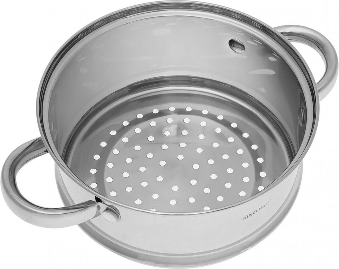 Insert cuiseur vapeur - Cuiseur légumes - Cuiseur viande - Ø18 x 8.5 cm